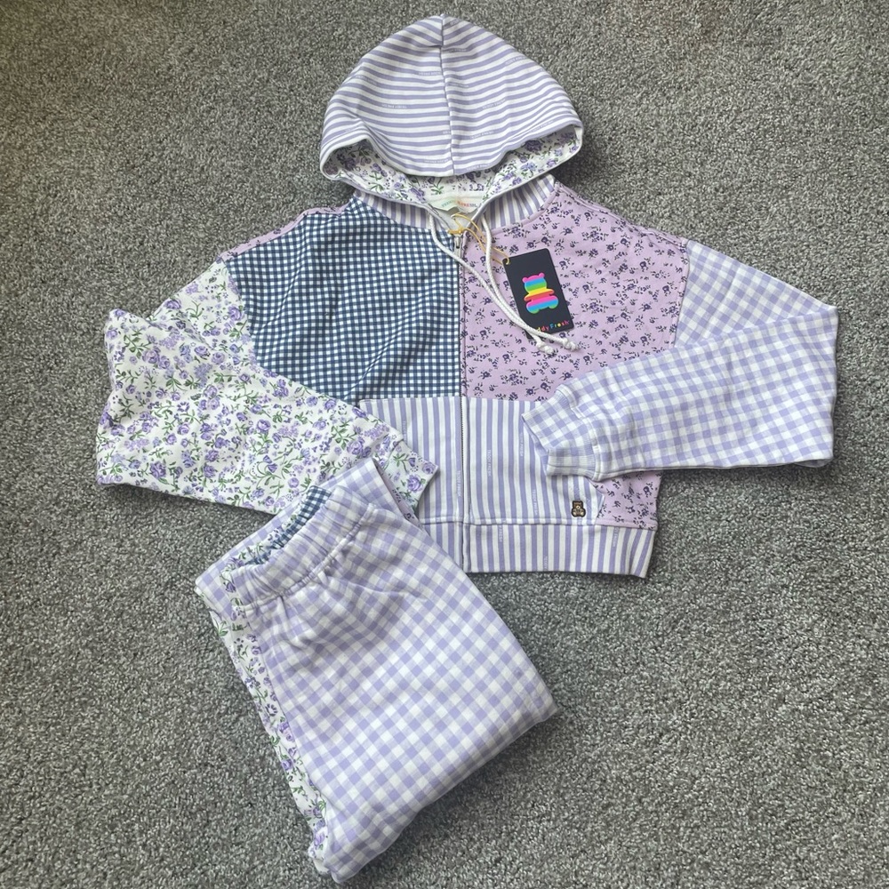 NWT Lavender Patchwork Set | Teddy Fresh